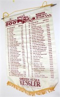 1981 Indy 500 Winners Kessler Banner