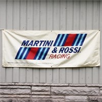 1990 Martini & Rossi F1 Race Used Banner 36"H x 9