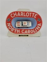 Charlotte NC Race Car Decanter