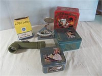 Military Flash Light / Scale / Tins - Collectibles