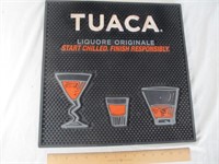 TUACA Tequila Rubber Bar Mat - 16"