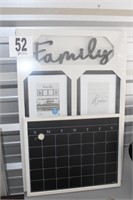 Family Wall Hanging with (4) Photo Frames