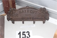 Heavy Metal Hanger Razor Haircut & Shave (U232B)