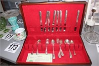 (42) Pieces of Comelia Silver Plated & Box