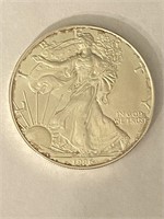 1996 American Silver Eagle UNC Keydate