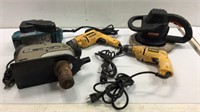 4 Electric Power Tools & One Battery K11D