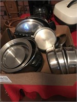 Cookers pots and pans coffee maker and