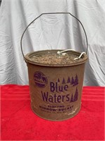 Blue waters minnow bucket