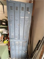 Vintage metal locker