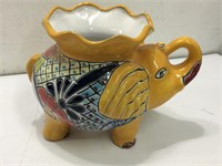 Mexican Pottery Elephant K13B