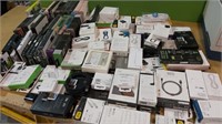 Lot Returns of 100+ Various Cables and Phone Acces