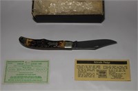 vintage USA Uncle Henry lockblade knife w original