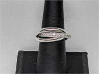 .925 Sterling Silver Triple Band Ring
