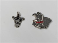.925 Sterling Silver Disney Pendants/Charms