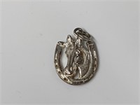 .925 Sterling Silver Horse Pendant/Charm