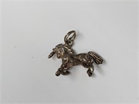 .925 Sterling Silver Unicorn Pendant/Charm