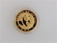 1988 1/4oz .999 Gold Panda