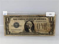 1928-A $1 Funny Back Silver Certificate