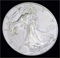 2015 BU American Silver Eagle 1 oz Fine Silver Rou