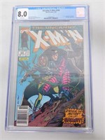 The Uncanny X-Men No 266 Comic Book CGC Graded 8.0