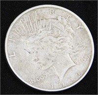 1922-D Peace Dollar 90% Silver
