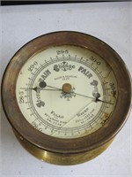 Emory & Douglas Brass Ships Barometer
