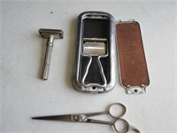 Vintage safety razor lot and accs