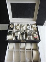 Watch box and Various watches