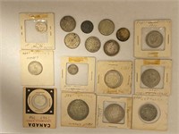 (17) Silver World Coins Approx. 1.79 oz ASW
