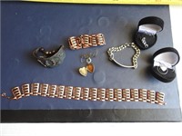 Jewelry lot copper and etc