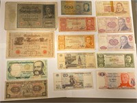 (50) World Currency Lot