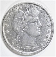 1899 BARBER HALF DOLLAR XF