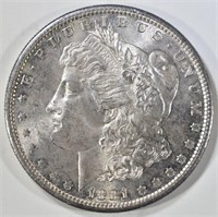 1881-S MORGAN DOLLAR CH BU