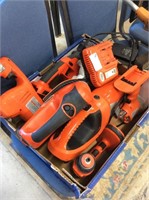 Lot of black and decker firestorm tools with