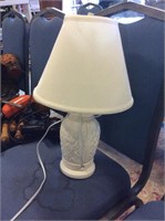 Small white lamp