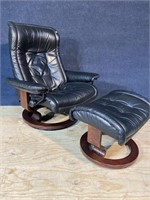 LEATHER STRESSLESS EKORNES MADE IN NORWAY