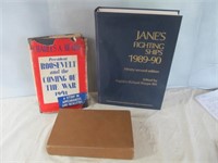 3pc War Books - Jane's / Roosevelt / Wilson