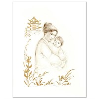 "Lei Jeigiong and her Baby in the Garden of Yun-Ta