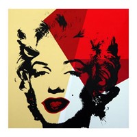 Andy Warhol "Golden Marilyn 11.42" Limited Edition