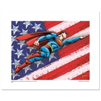 "Superman Patriotic" Numbered Limited Edition Gicl