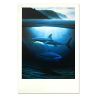 Wyland, "Great White Sharks" Limited Edition Litho