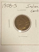 1908-S Indian Cent Key Date