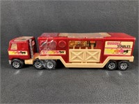 Buddy L Mack Truck and Stables Trailer