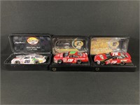 1:24 Scale Die Cast Stock Cars & Bank