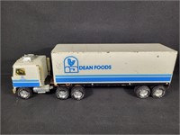 Nylint Metal Dean Foods Semi Truck and Trailer