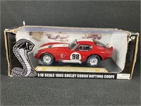 1:18 Die Cast 1965 Shelby Cobra Daytona Coupe
