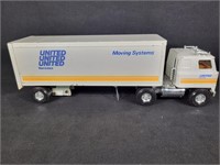 International United Van Lines metal & plastic