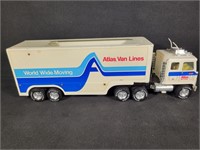 GMC World Wide Moving Truck and Trailer Metal a