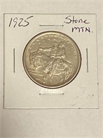 1925 Stone Mountain Silver Half Dollar
