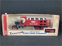 1:34 1925 Kenworth Stake Truck w/ Barrels Bank